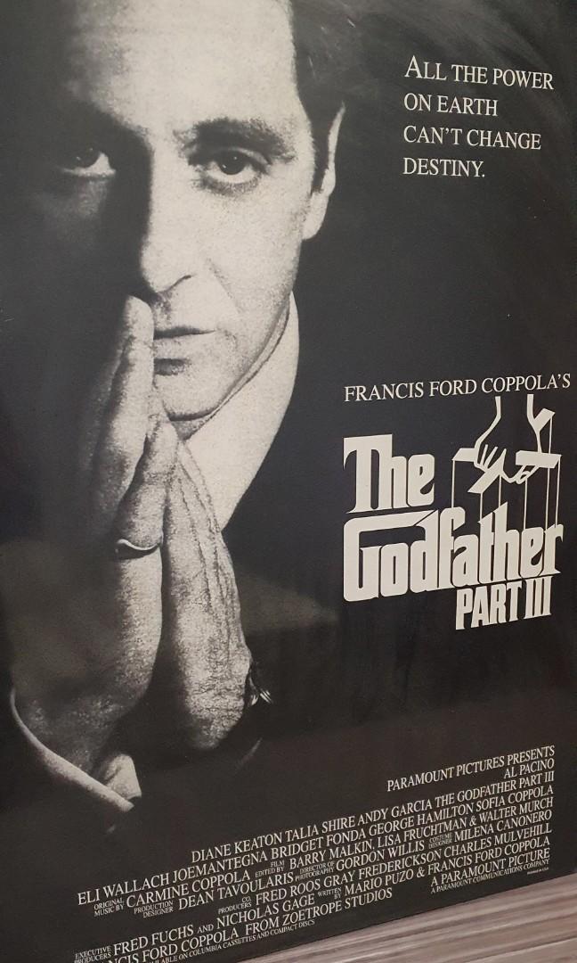 The Godfather Part 3 Movie Poster, Hobbies & Toys, Memorabilia