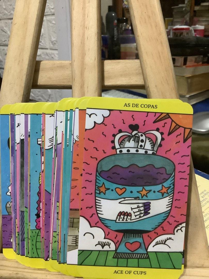 The Magic Tarot Deck (Category: Storybooks) located in Manila. Submitted by tkwcha (Listing ID 1192193686, Image 2). Description: with guidebook 🖤.