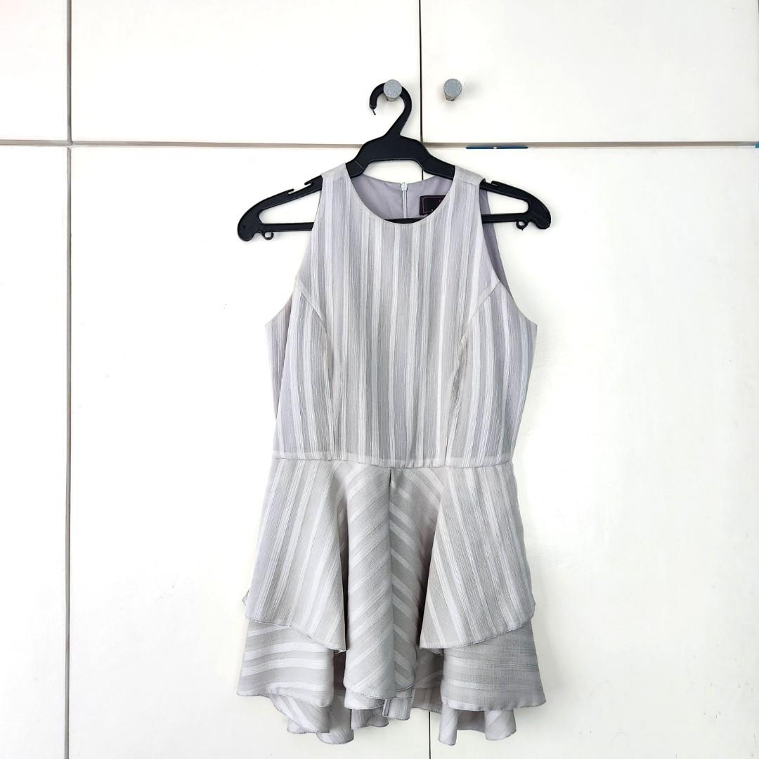 The Ramp peplum top (Category: Sleeveless) located in Cainta. Submitted by andrthings (Listing ID 1192071120, Image 1). Description: used once only may need to be washed prior use as this has been stored in the closet for quite some time already.