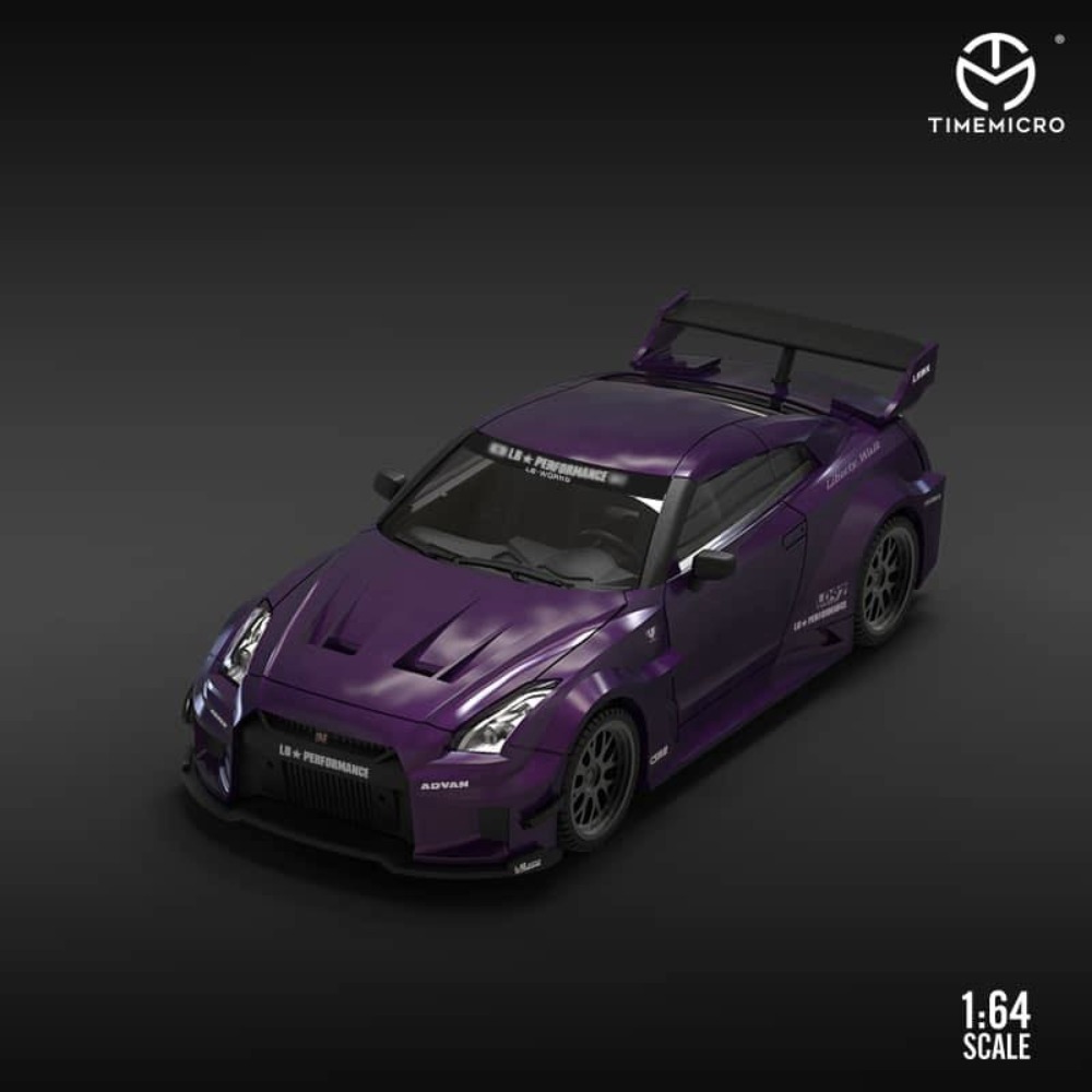 Time Micro 1/64 Scale R35 GTR LB refit 3.0 version Silhouette 35GT-RR ...