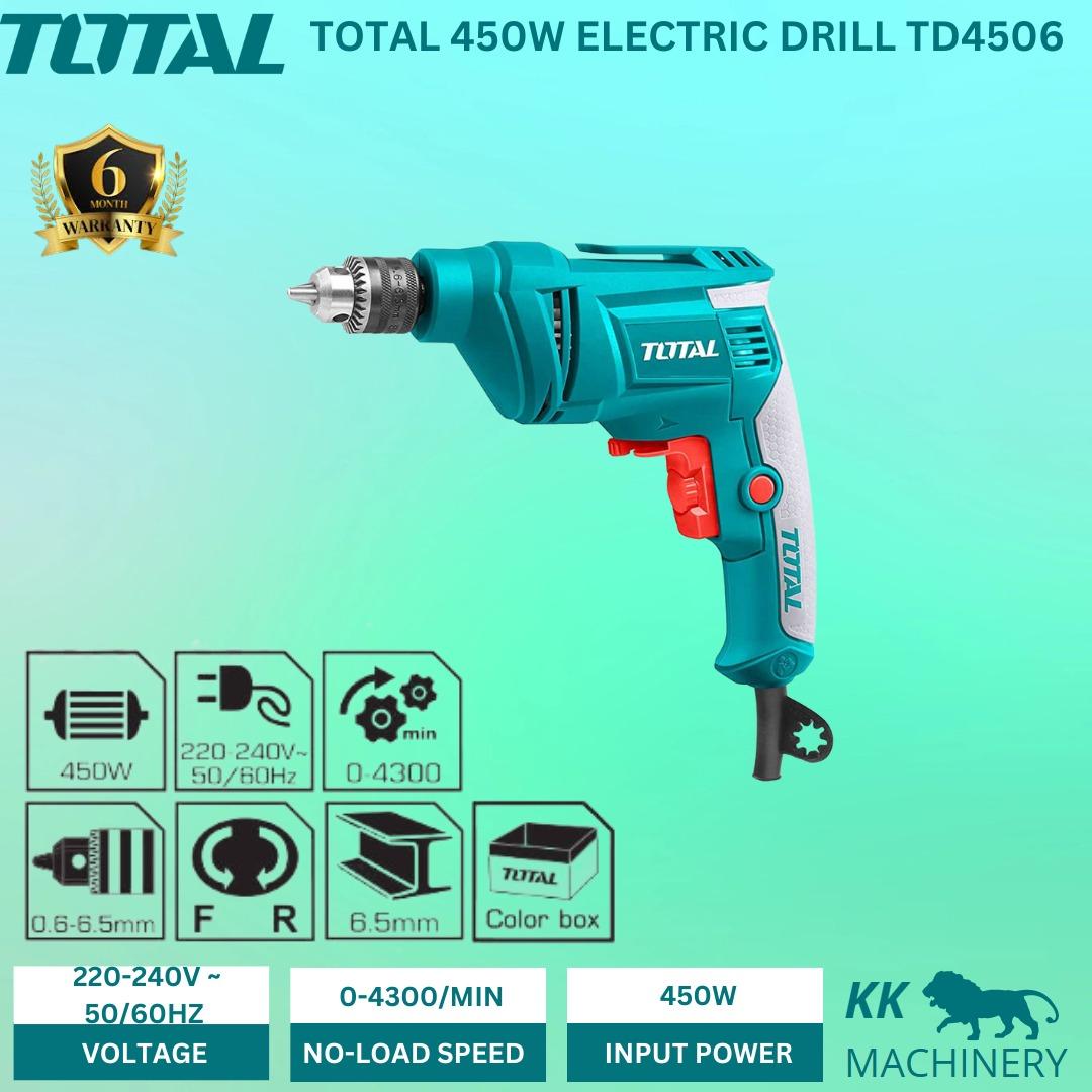 Total deals electric drill