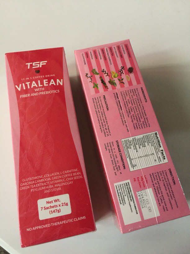 TSF Vitalean 12 in 1 coffee, Food & Drinks, Other Food & Drinks on