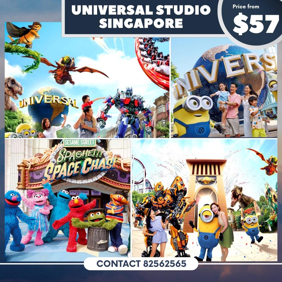Universal Studios Singapore USS tickets, Tickets & Vouchers, Local  Attractions & Transport on Carousell