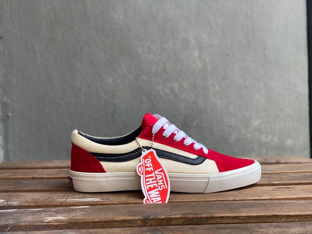 Vans old skool sales merah