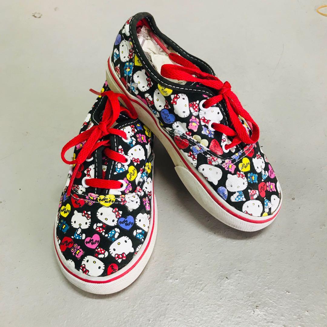 Kasut vans deals hello kitty