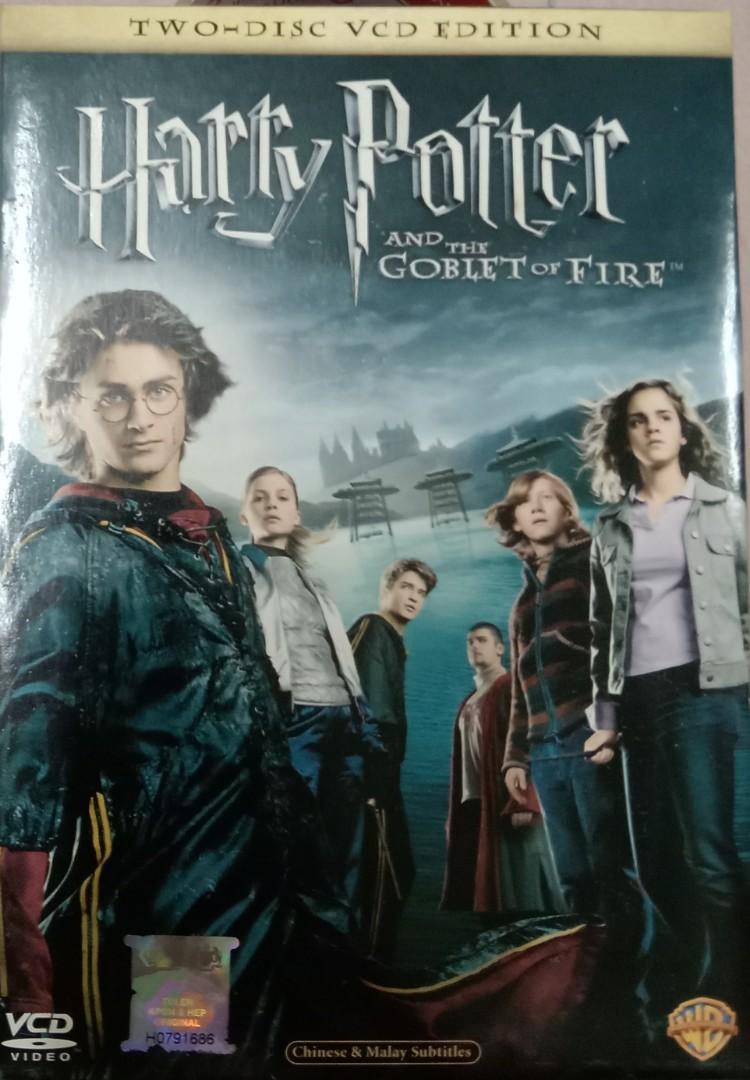 VCD Harry Potter and the Goblet of Fire DANIEL RADCLIFFE MOVIE