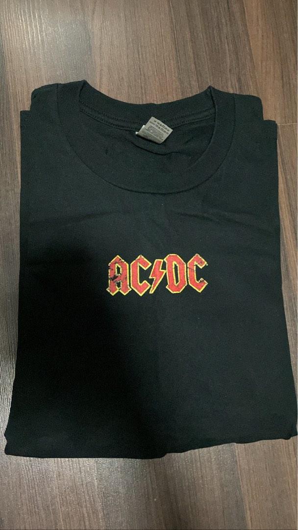 Vintage ACDC Band Tee, Men's Fashion, Tops & Sets, Tshirts & Polo ...