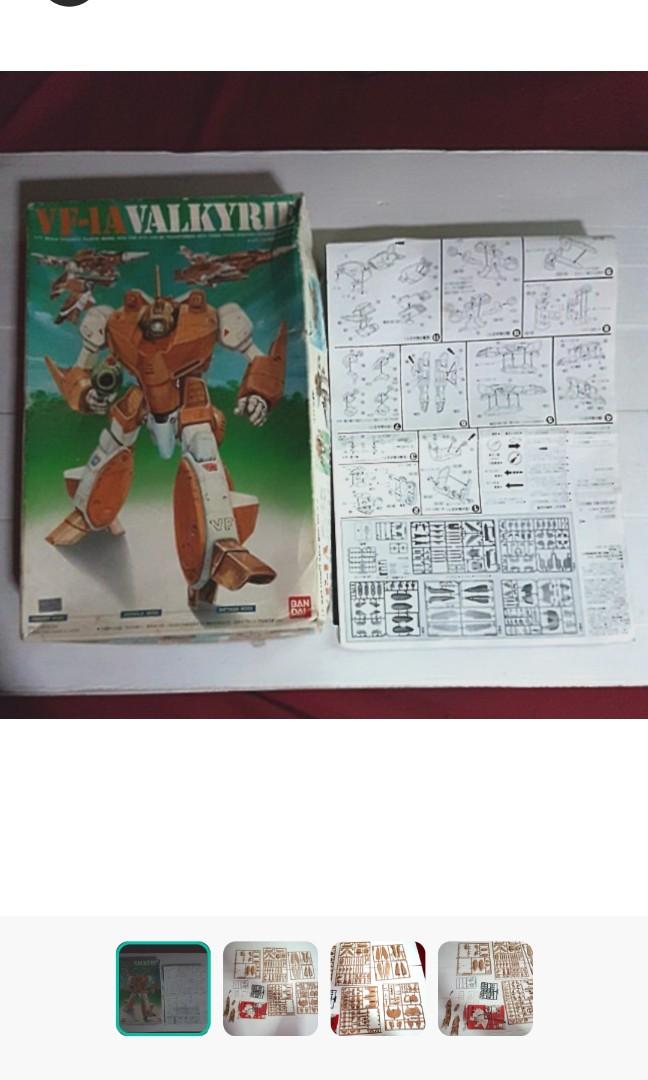 Veritech Model Kit vintage bandai robotech vr - 1f valkyrie veritech fighter model kit ...