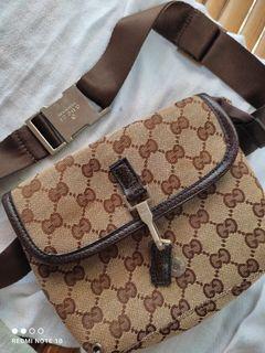 Vintage Gucci Brown Belt Bag Waistbag