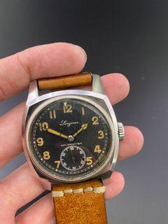 Vintage Longines Majetek Big Turtle Military 軍錶
