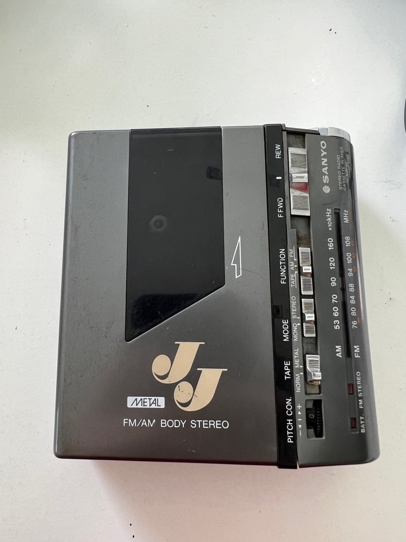 お礼や感謝伝えるプチギフト SANYO （中古】T213L29E TV/FM/AM カセットプレーヤー MR-JJ7 ポータブルプレーヤー
