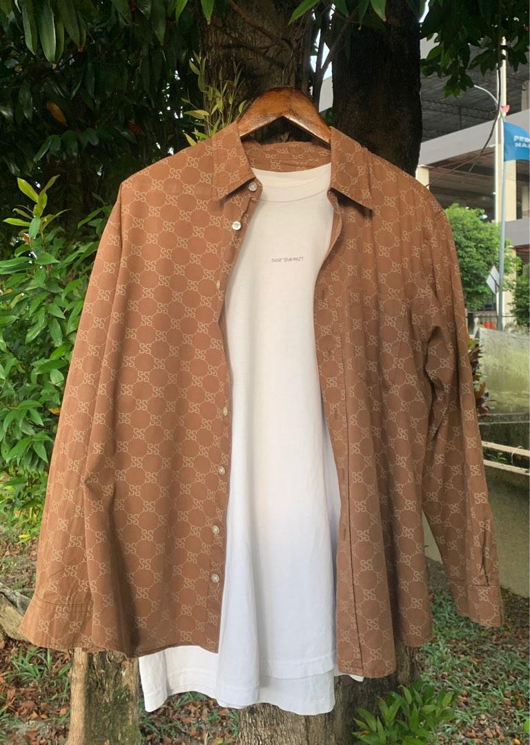 Vintage Stussy x Louis Vuitton monogram reversible jacket