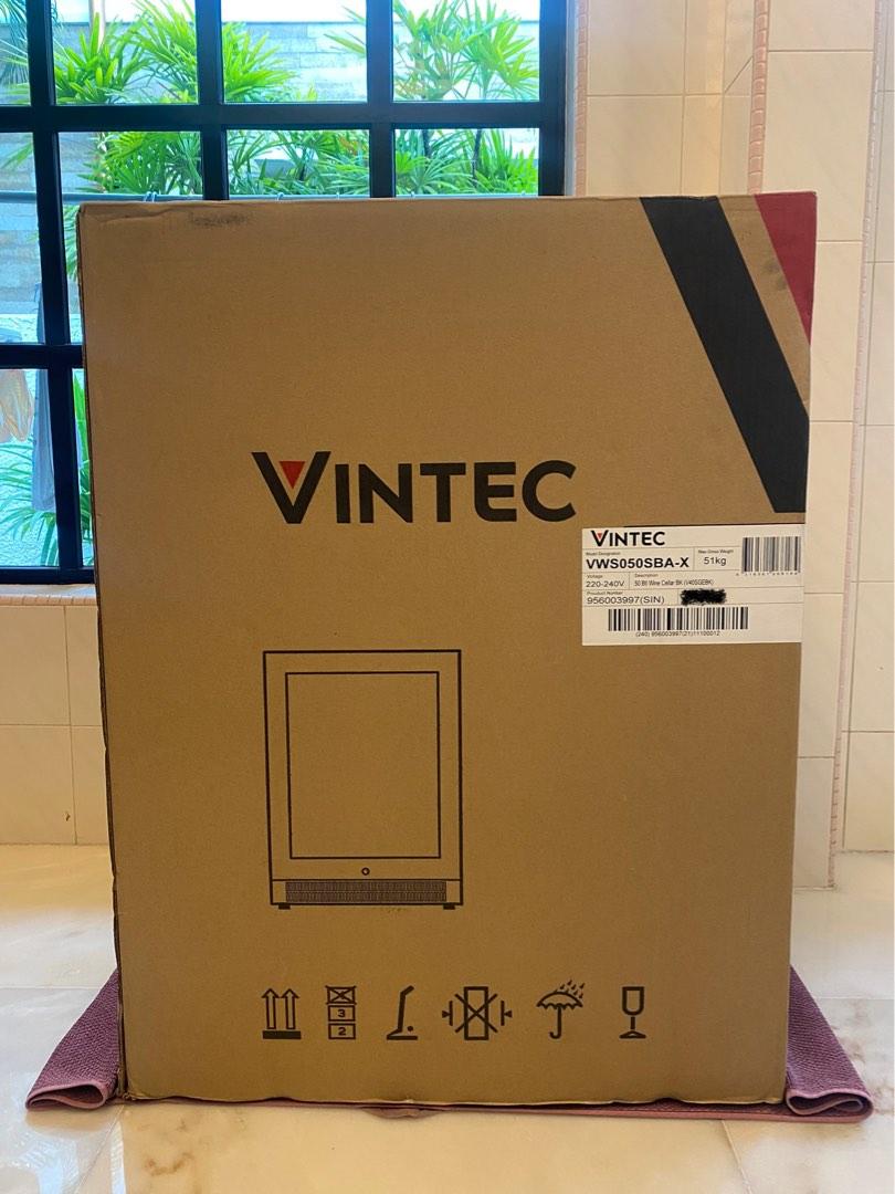 Vintec VWS050SBAX Wine Fridge (Brand New), TV & Home Appliances
