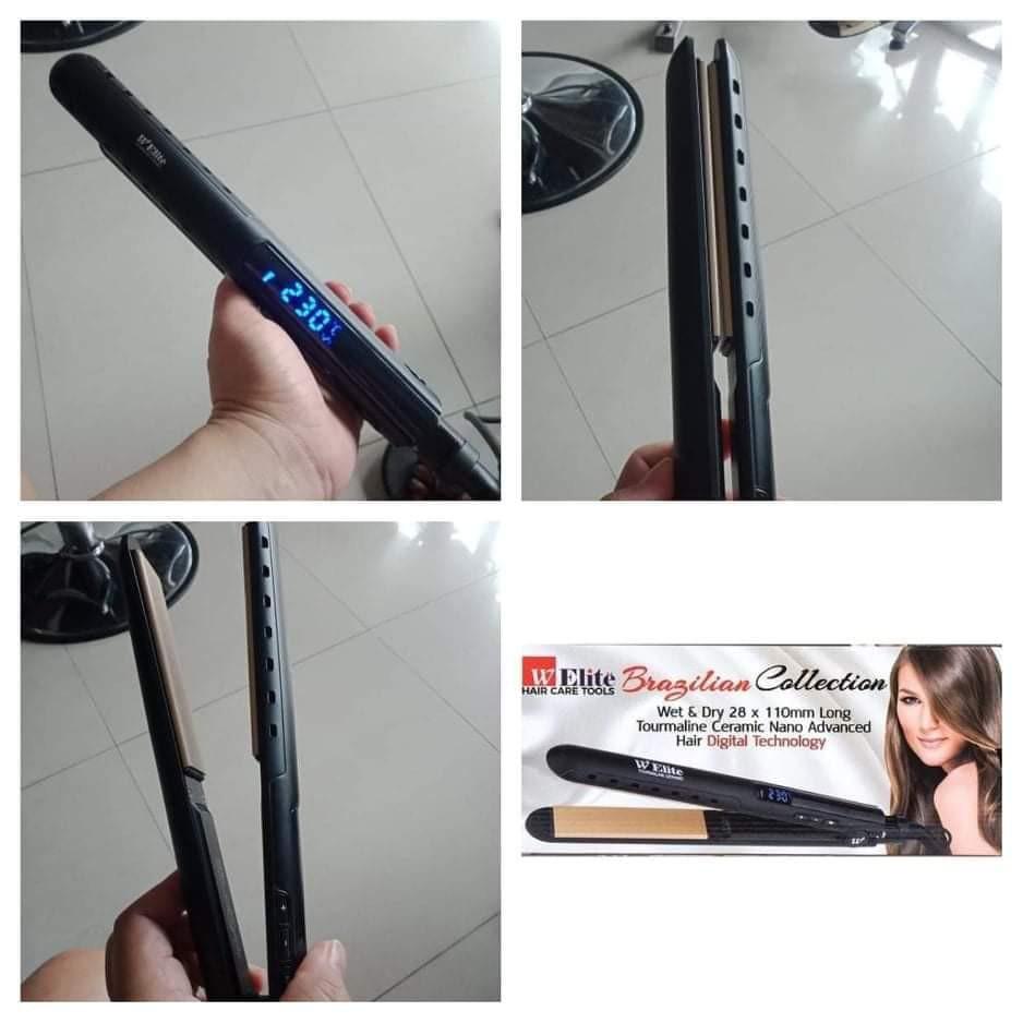 W elite hair iron review outlet