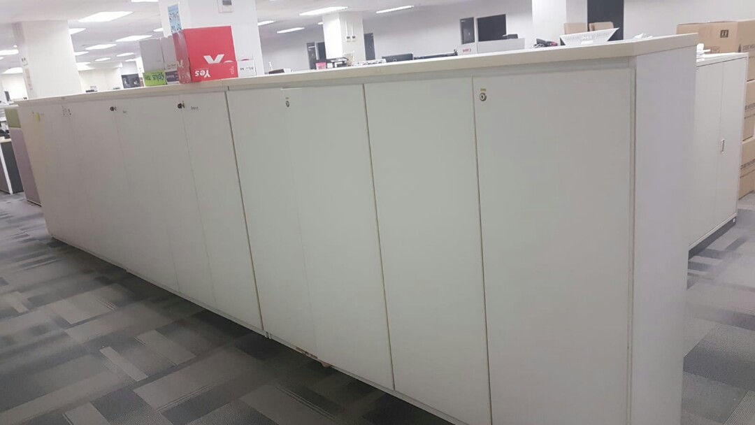 white color bookshelf for home/office 120cm H 30 60, Furniture & Home Living, Furniture