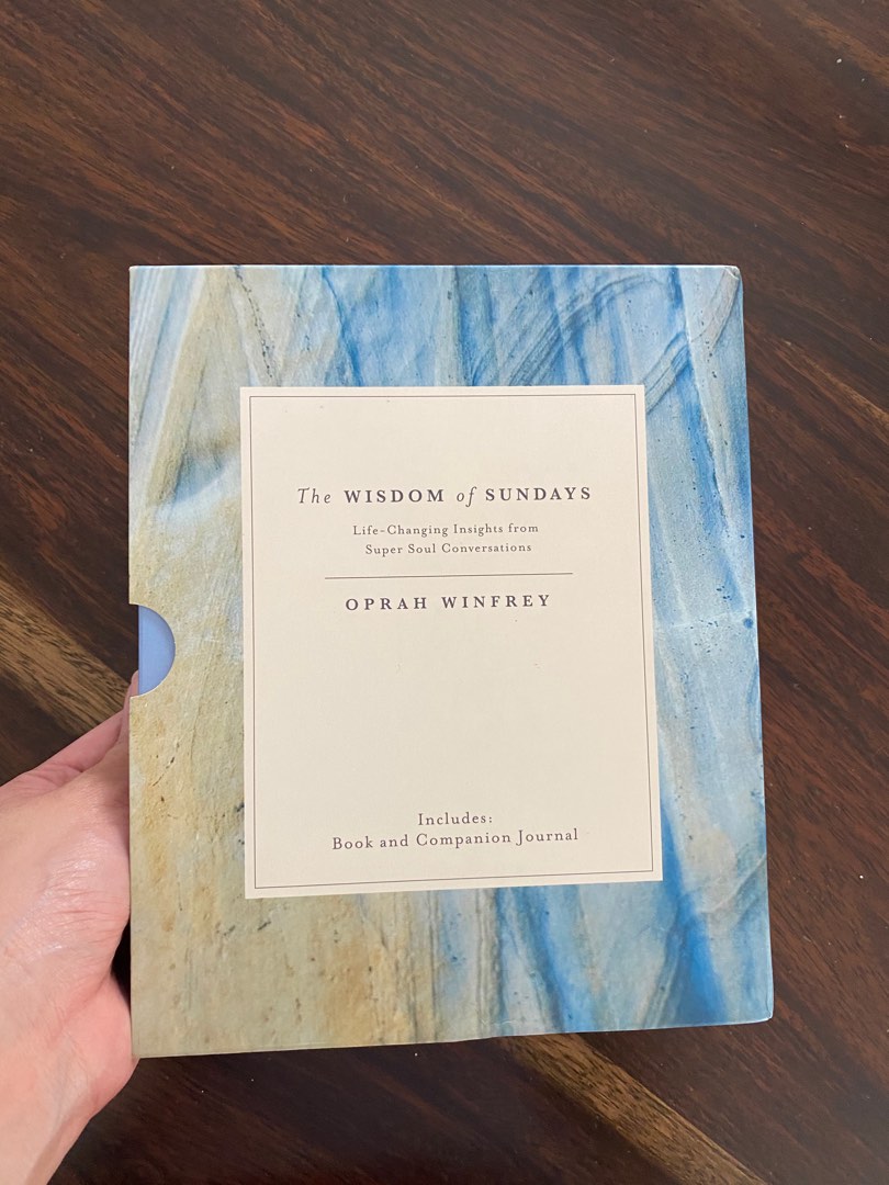 Wisdom of Sundays by Oprah Winfrey, Hobbies & Toys, Books