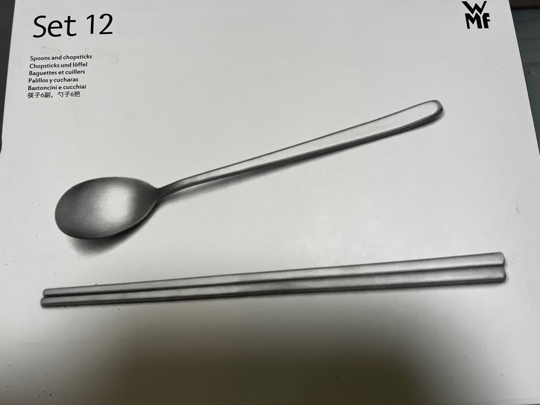 WMF Set 12 Spoons & Chopsticks, Furniture & Home Living, Kitchenware
