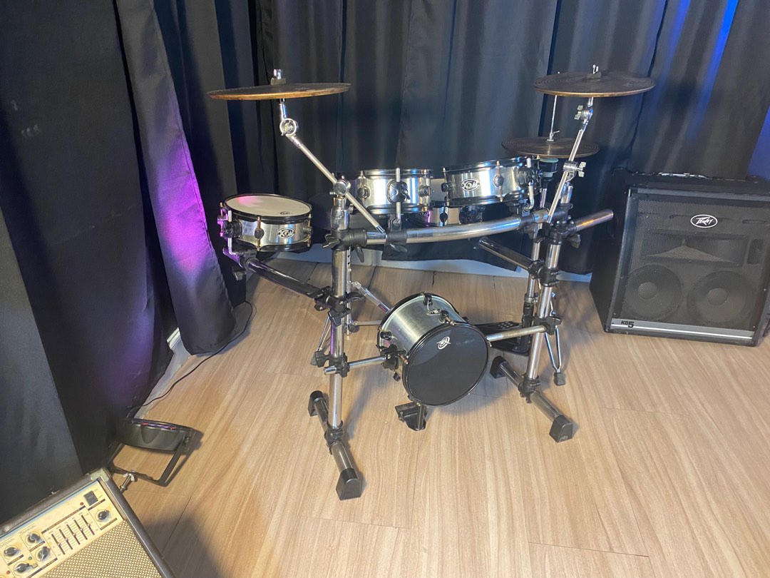 XM Electronic Drums, Hobbies & Toys, Music & Media, Musical Instruments