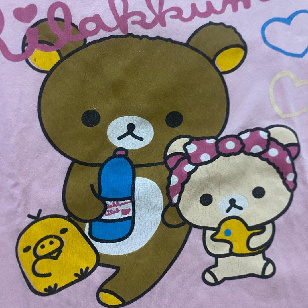 y2k rilakkuma baby tee, Women's Fashion, Tops, Shirts on Carousell