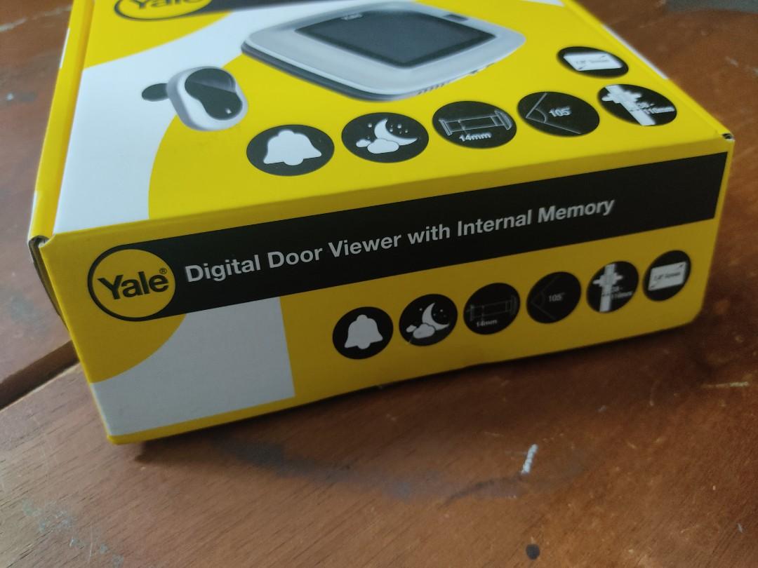 Yale DDV4100 Digital Door Viewer with Internal Memory, Furniture & Home