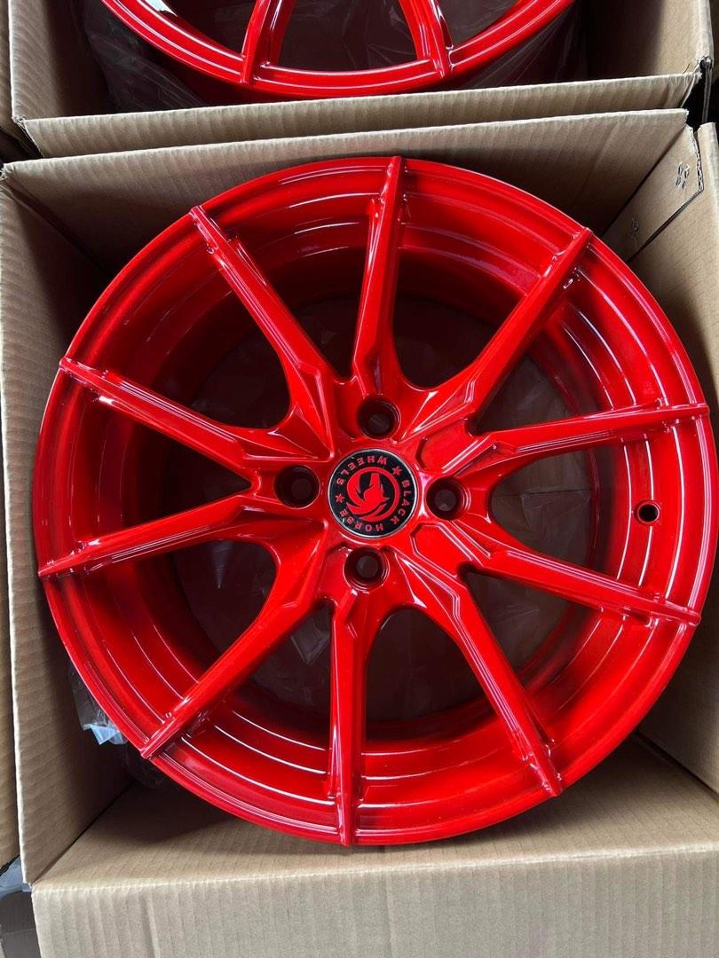 15” Blackhorse code 155479 Red mags 4Holes pcd 100 Bnew (Category: Mags and Tires) located in Quezon City. Submitted by mindanaotyrehaus (Listing ID 1192139094, Image 2). Description: 4pcs 15”Blackhorse mags code 155479 brandnew RED color 4 Holes pcd 100 x7 width/ offset 35 sold as 4pcs for 15,000 pesos Mags only * price may change without prior notice * fix price * Cash transaction/ GCash or BDO Online Transfer only First come first serve Free m