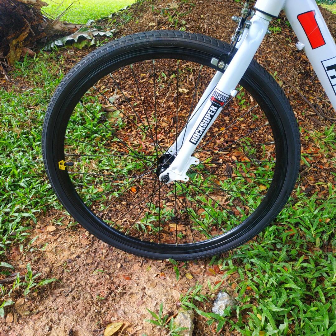 Steel Mountain Bike, Adult, 26 Inch, Single Speed - Black