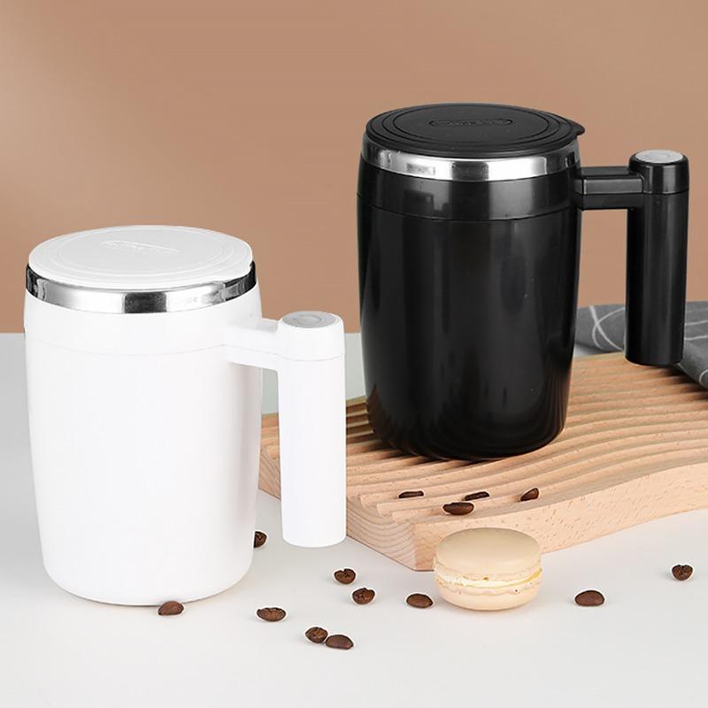 380ml Self Stirring Mug Rechargeable Auto Magnetic Coffee Mug with