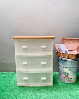 3 layer drawers Made in Japan Plastic drawer