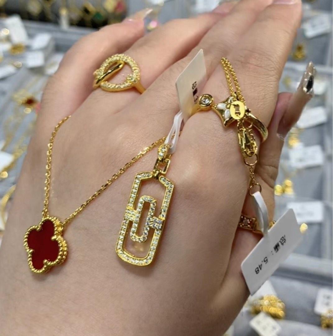 Gold sales designer pendant