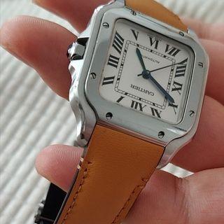 Custom quickswitch Nylon fabric strap for Cartier Roadster 19mm 20mm with  grooves (Multi-colors)