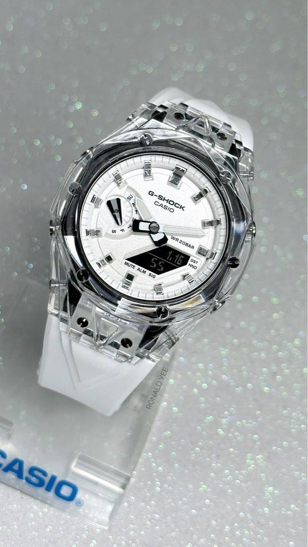 G SHOCK GA 2100 in the latest HUBLOT Big Bang Bleu Mod Kit Custom G SHOCK custom GA2100 Not CasiOak G SHOCK Casio