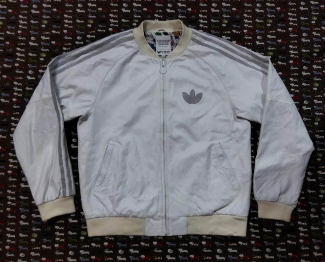 Adidas Adicolor W1 leather jacket limited edition Men s Fashion