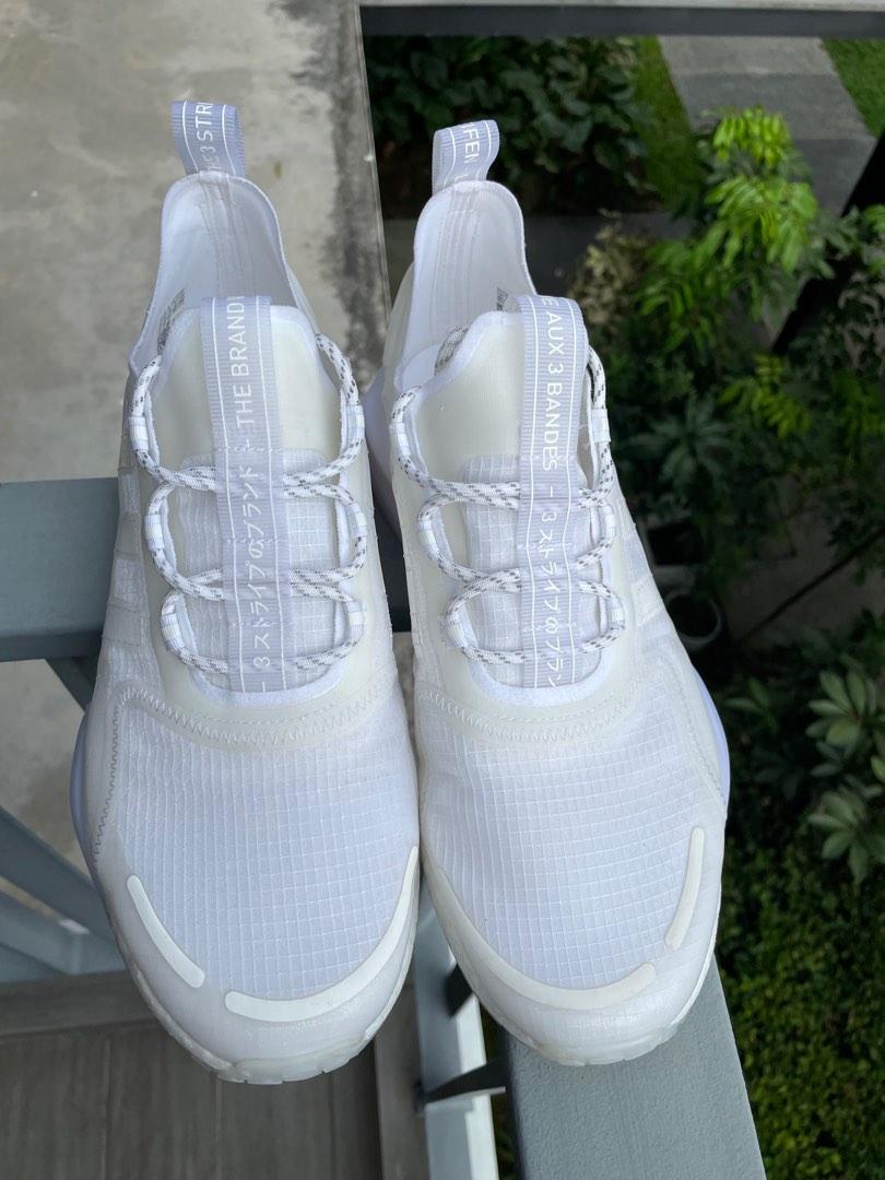 adidas NMD V3 Cloud White, Men's Fashion, Footwear, Sneakers on Carousell