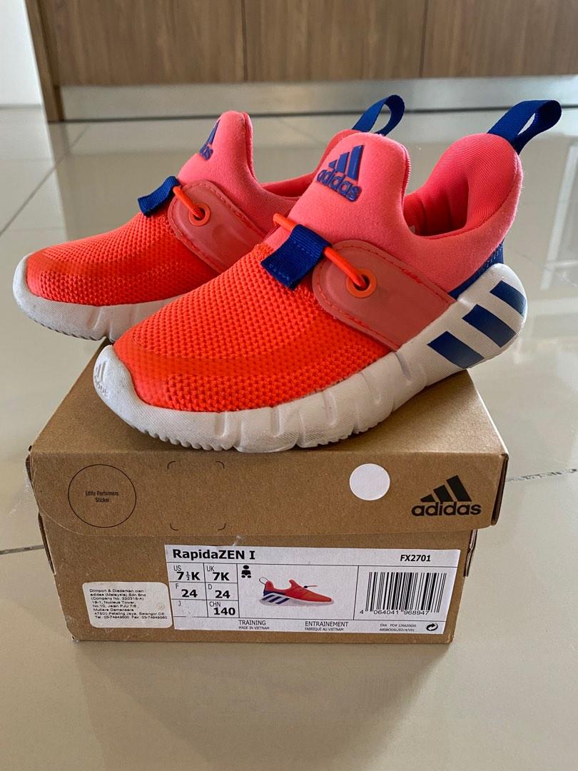 Adidas RapidaZEN I Sportshoes, Babies \u0026 Kids, Babies \u0026 Kids Fashion on  Carousell