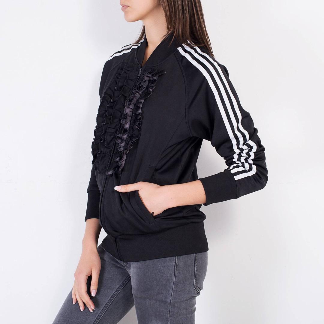 Adidas ruffle store track jacket