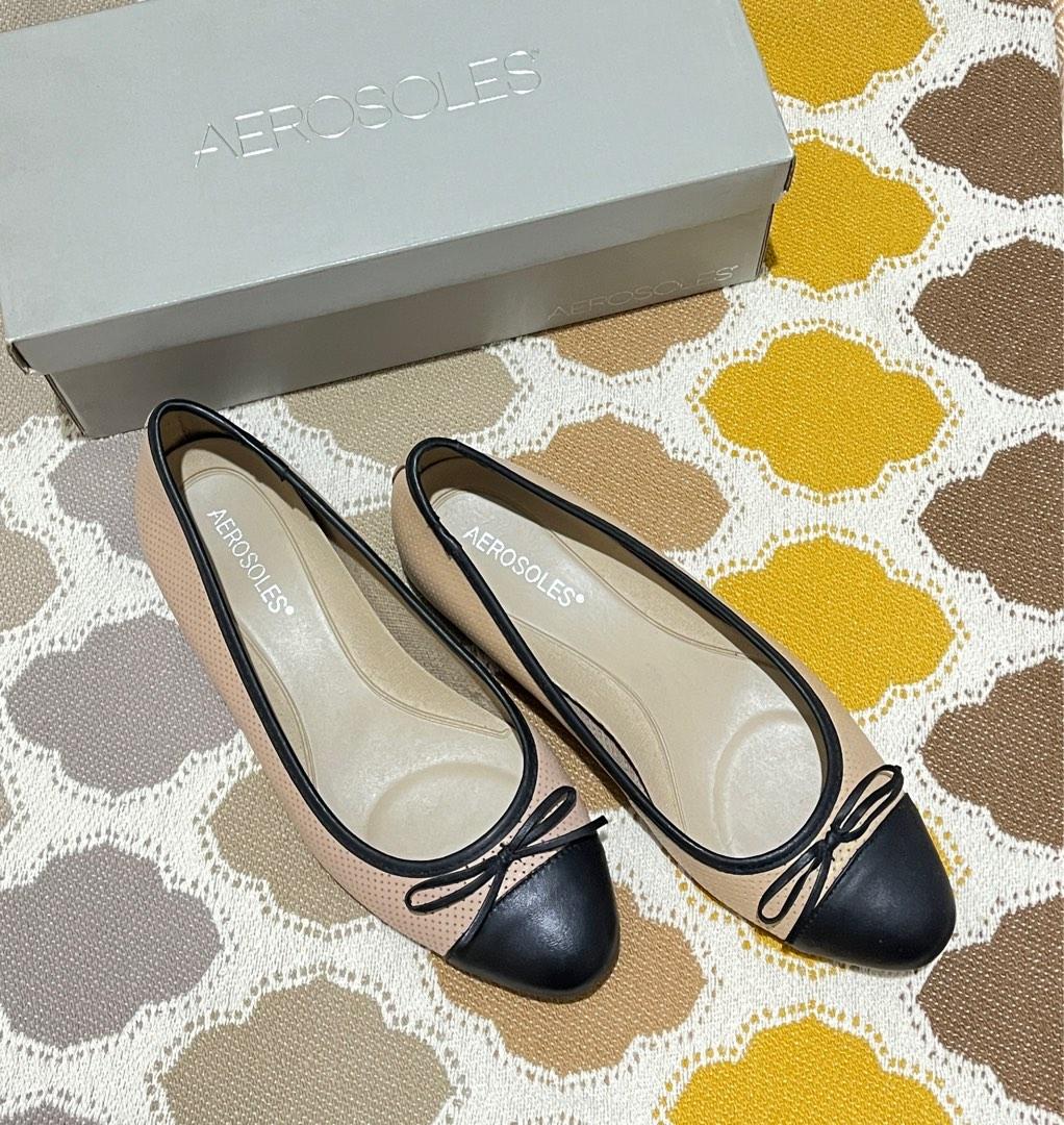 Aerosoles Flats Outrun Cap Toe Flat Women s Fashion Footwear