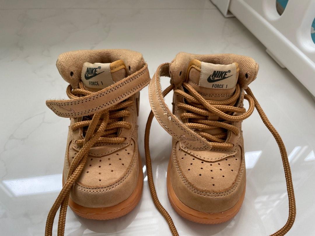 Air Force 1 Mid LV8 TD Flax US 6C for toddler
