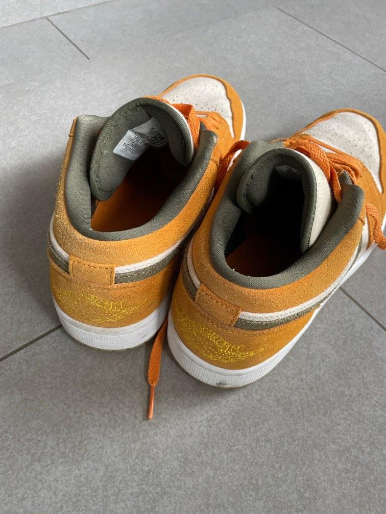 Air Jordan 1 Mustardoriginal, Men's Fashion, Footwear, Sneakers on