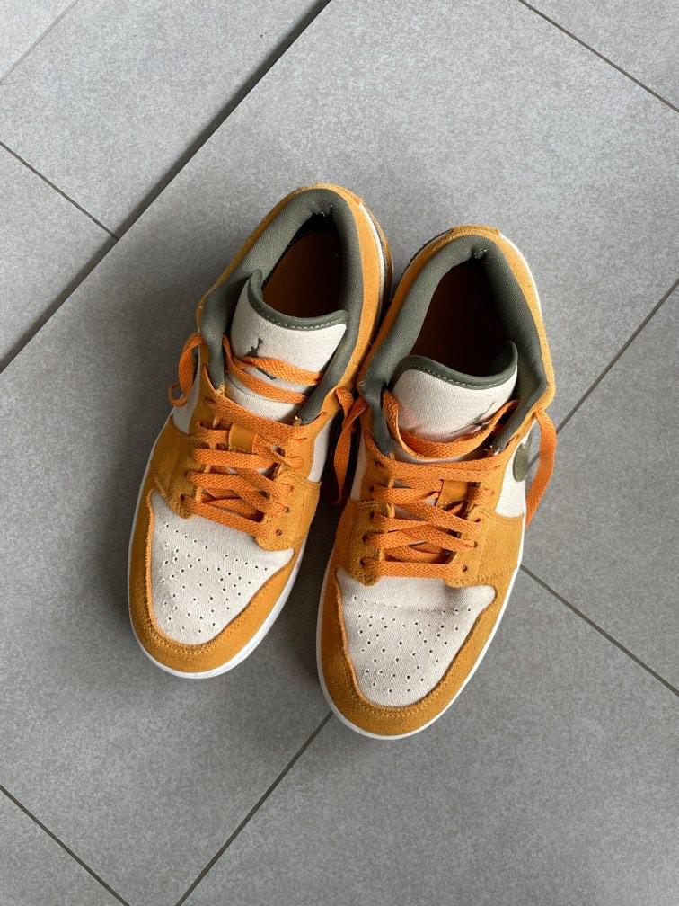 Air Jordan 1 Mustardoriginal, Men's Fashion, Footwear, Sneakers on