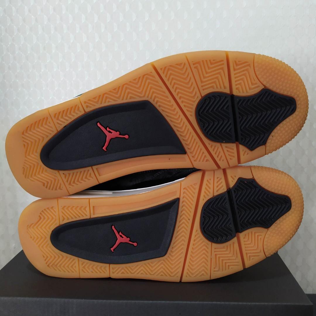 jordan retro 4 laser black