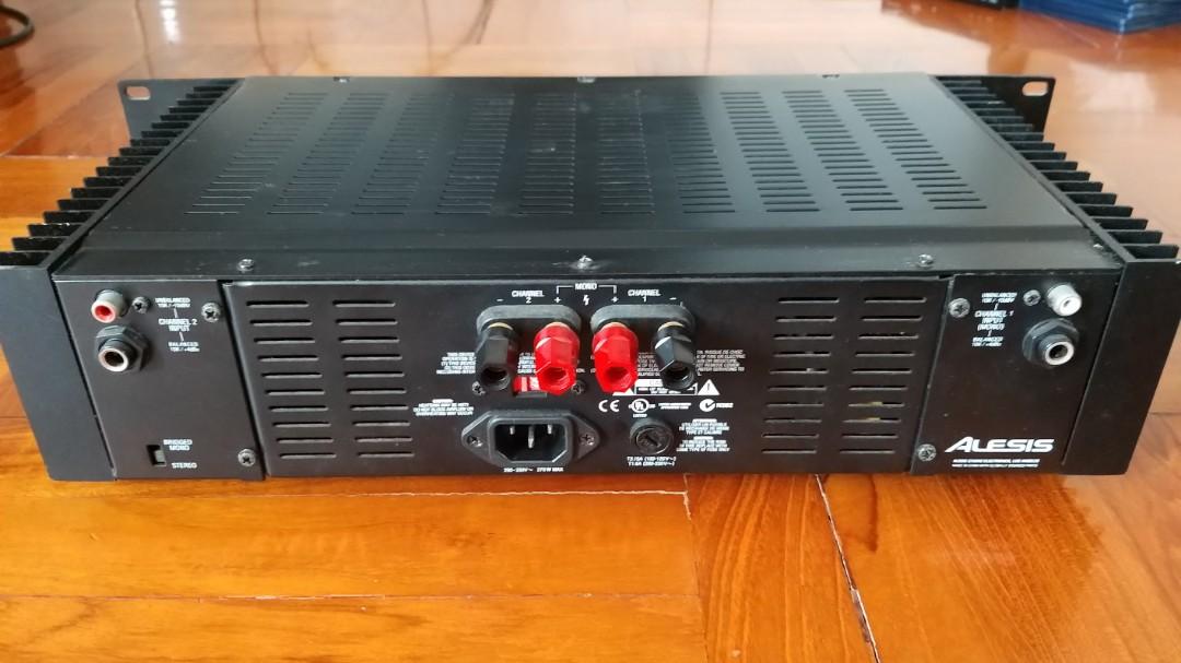 ALESIS RA150 POWER AMPLIFIER, 音響器材, 其他音響配件及設備 Carousell