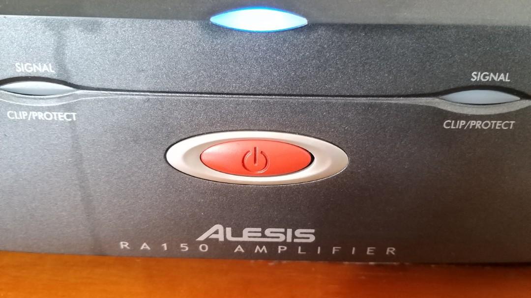 ALESIS RA150 POWER AMPLIFIER, 音響器材, 其他音響配件及設備 Carousell