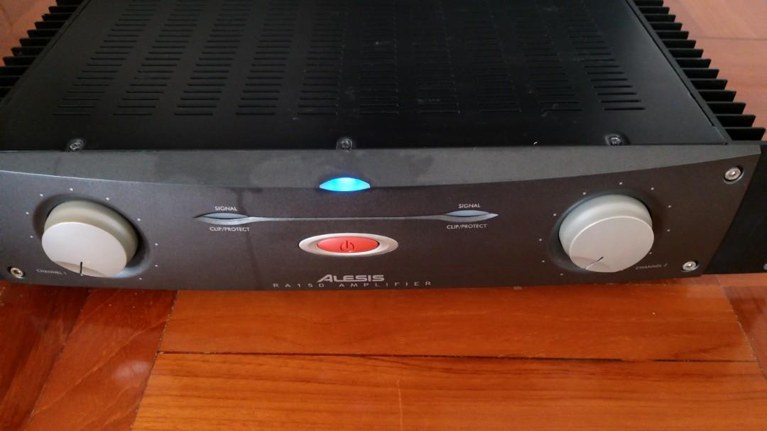 ALESIS RA150 POWER AMPLIFIER, 音響器材, 其他音響配件及設備 Carousell