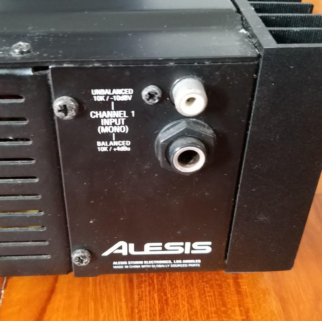 ALESIS RA150 POWER AMPLIFIER, 音響器材, 其他音響配件及設備 Carousell