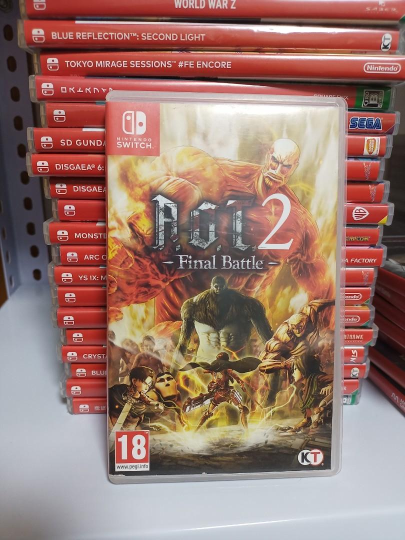 Aot 2 Final Battle for Nintendo Switch, Video Gaming, Video Games
