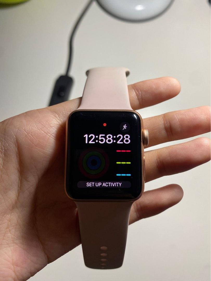 Used apple watch on sale series 3 rose gold