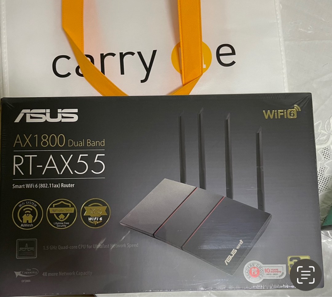 Asus RT-AX55 Router, Computers & Tech, Parts & Accessories, Networking ...