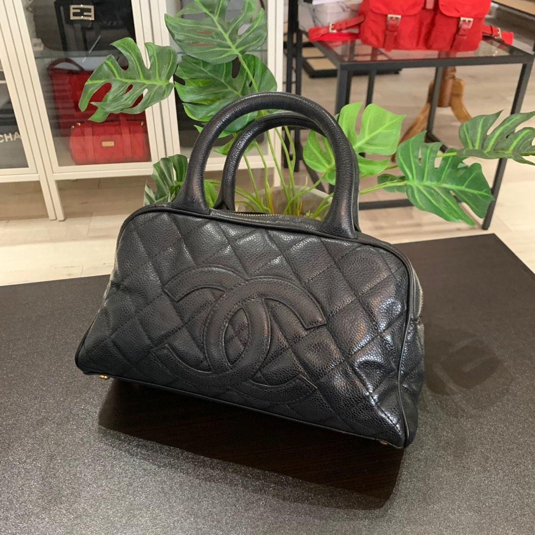 Chanel mini bowling bag, Luxury, Bags & Wallets on Carousell