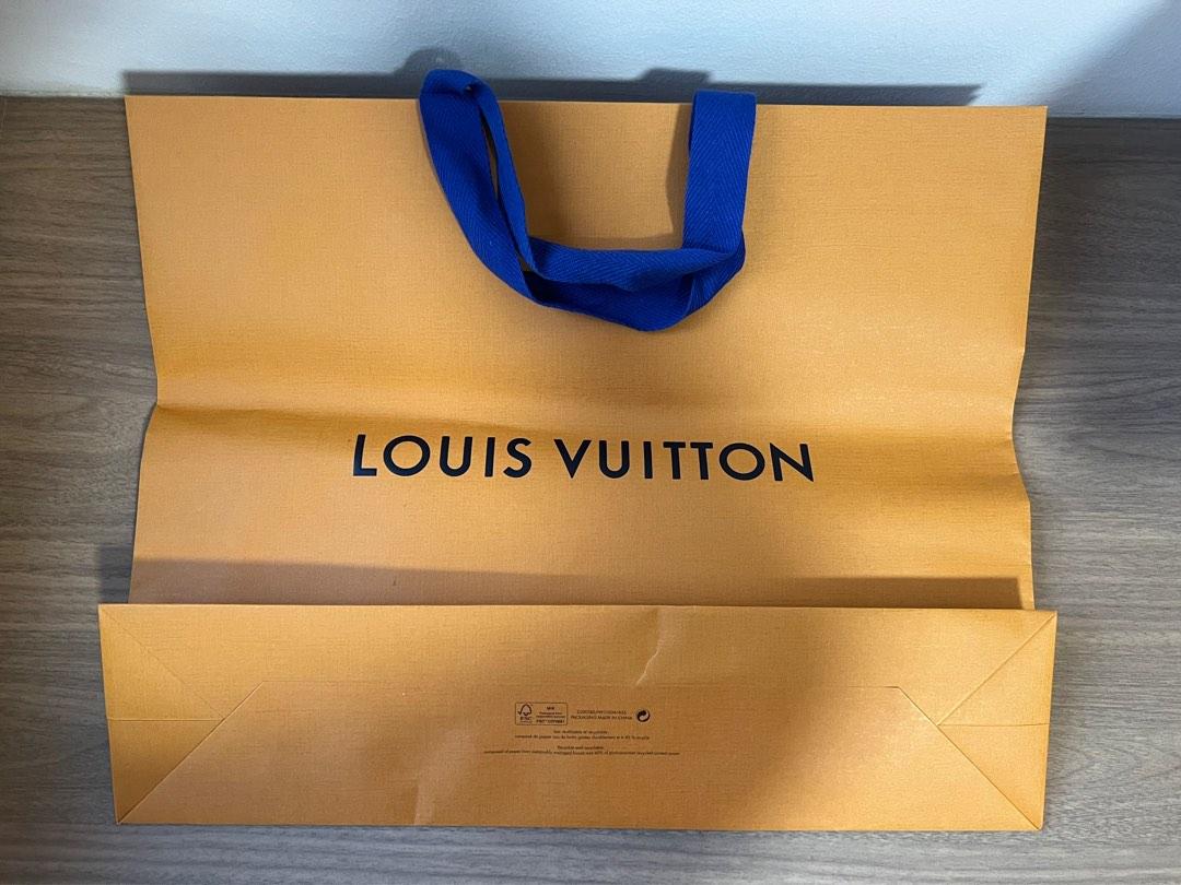 Authentic Louis Vuitton Paper Bag, Luxury, Accessories on Carousell
