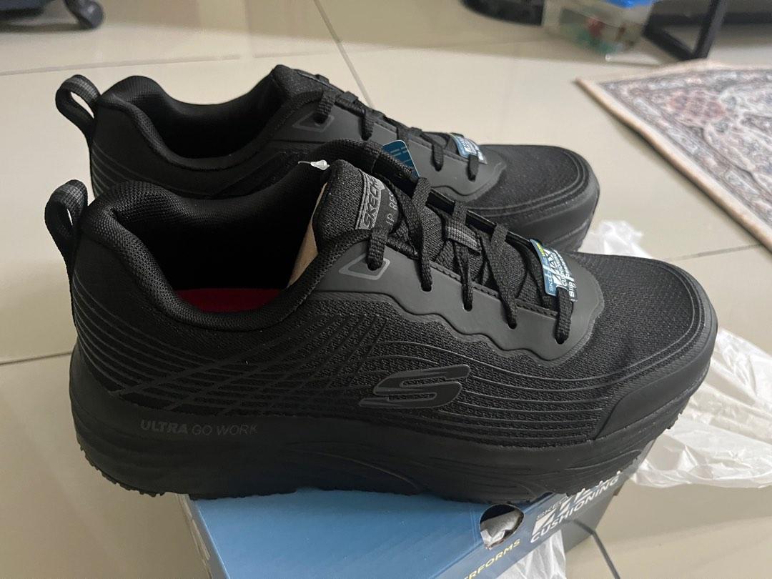 Authentic NEW Skechers Kasut Kerja Site Murah Men s Fashion Footwear Sneakers on Carousell